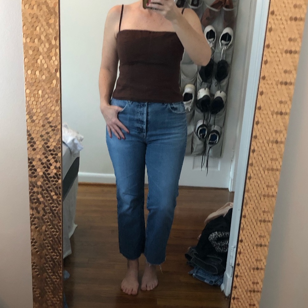 Reformation Linen Top